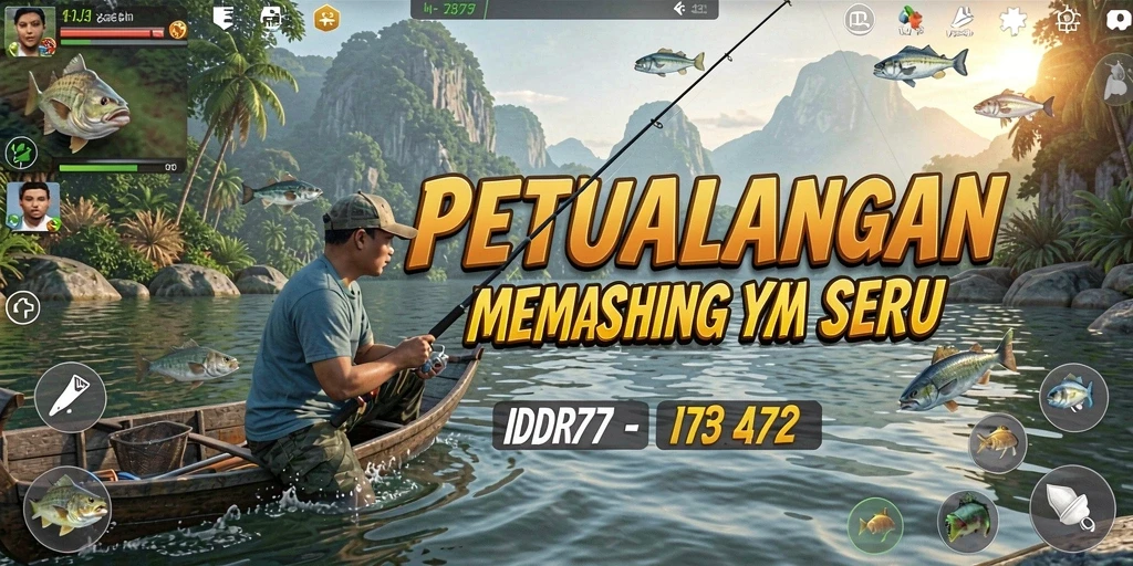 Tangkapan ikan yang mengesankan dalam gameplay IDR77.