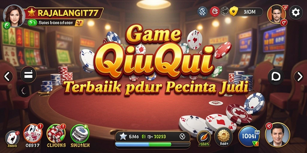 Tampilan gameplay QiuQiu yang menarik dan interaktif.