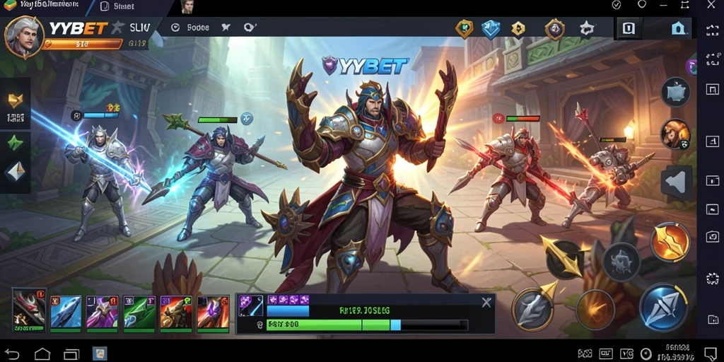 Tampilan gameplay YYBET yang menarik dan penuh strategi.